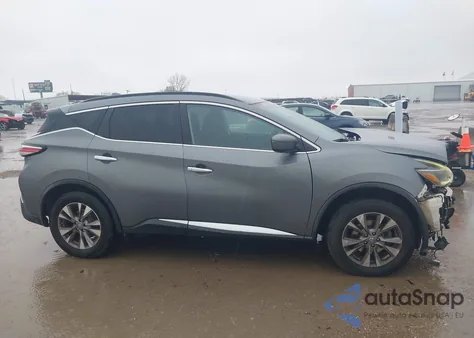 2018 Nissan Murano Sv из США, поврежденный, VIN 5N1AZ2MG0JN101326